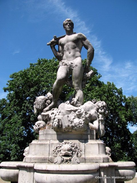 Civic Virtue-Queens Boulevard-Statue-Green-wood Cemetery