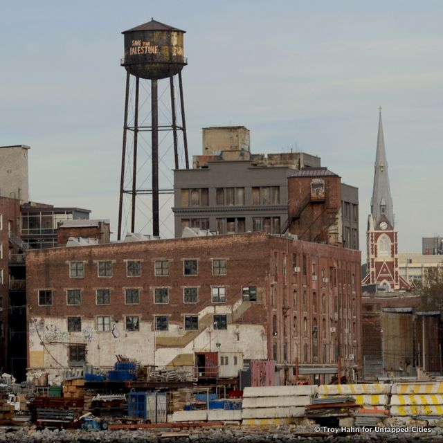 Save Palestine Water Tower Brooklyn