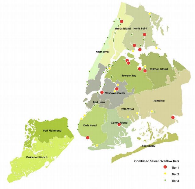 Map of CSO Outfalls-NYC-Sewage-Stormwater-Treatment-PlaNYC