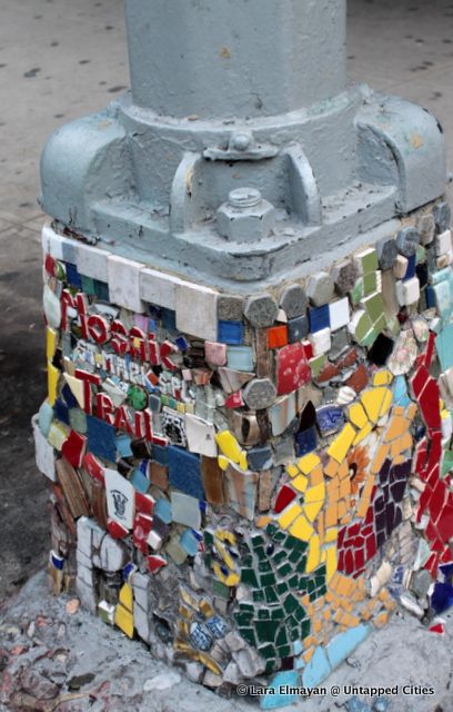 Mosaic trail 8th Street Jim Power 26-East Village NYC New York-Untapped Cities