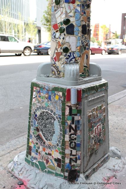 Mosaic trail 8th Street Jim Power 37-East Village NYC New York-Untapped Cities