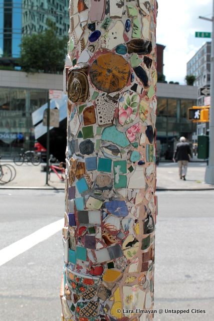 Mosaic trail 8th Street Jim Power 45-East Village NYC New York-Untapped Cities