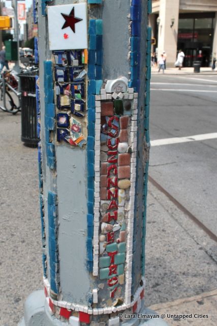 Mosaic trail 8th Street Jim Power 51-East Village NYC New York-Untapped Cities