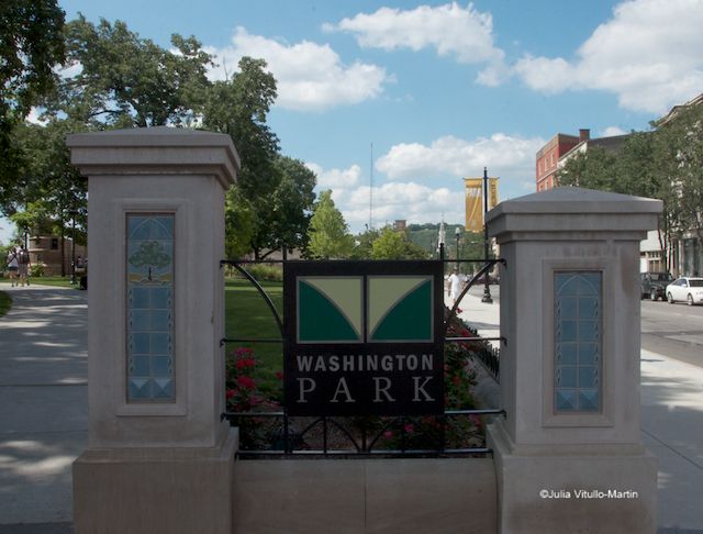 Rookwood Tiles at Washington Park entrance