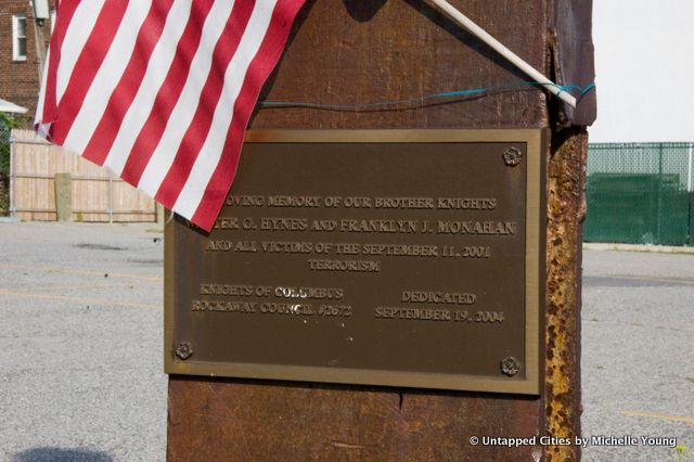 World Trade Center-WTC-Rusted Beam-Cross-Knights of Columbus-Rockaways-NYC-2