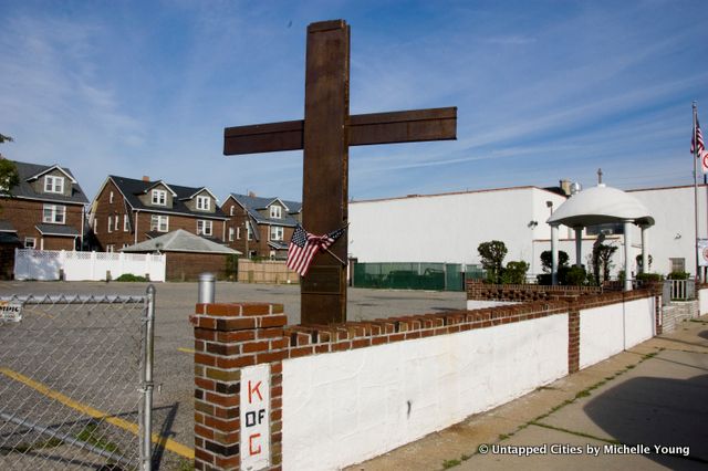 World Trade Center-WTC-Rusted Beam-Cross-Knights of Columbus-Rockaways-NYC