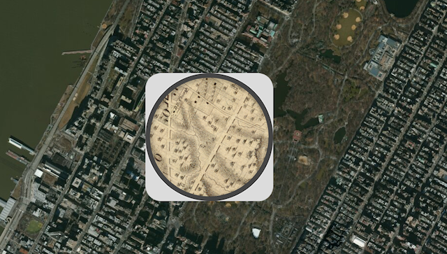 Note how this land on the Upper West Side looks contiguous from the Park, almost completely undeveloped. 