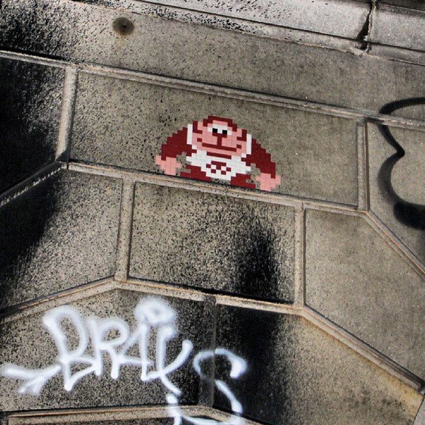 1 Spring Street-Space Invader-Nolita-Bowery-NYC