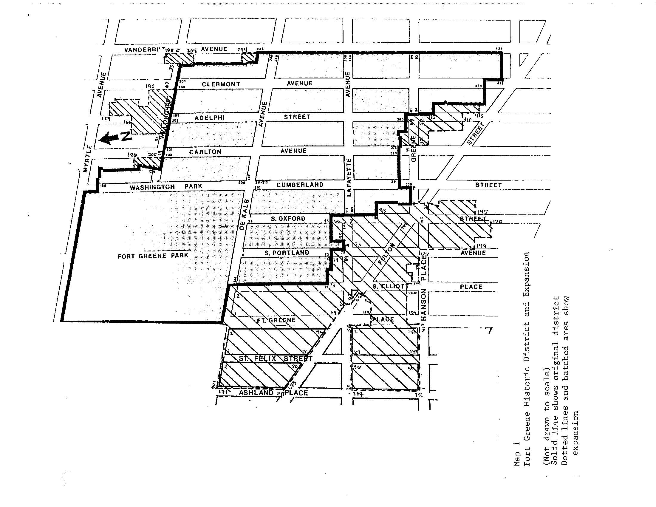 Fort Green Historic District map brookyln new york untapped cities samantha sokol