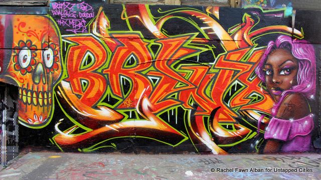 Collaborative piece by Brinx, Fred, Djalouz, and Doudou