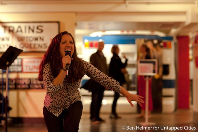 Karaoke at New York Transit Museum-Brooklyn-Untapped Cities-Ben Helmer-8816