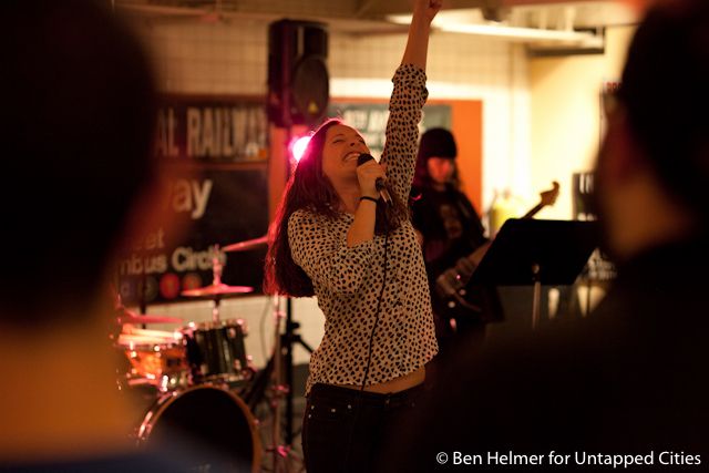 Karaoke at New York Transit Museum-Brooklyn-Untapped Cities-Ben Helmer-8829