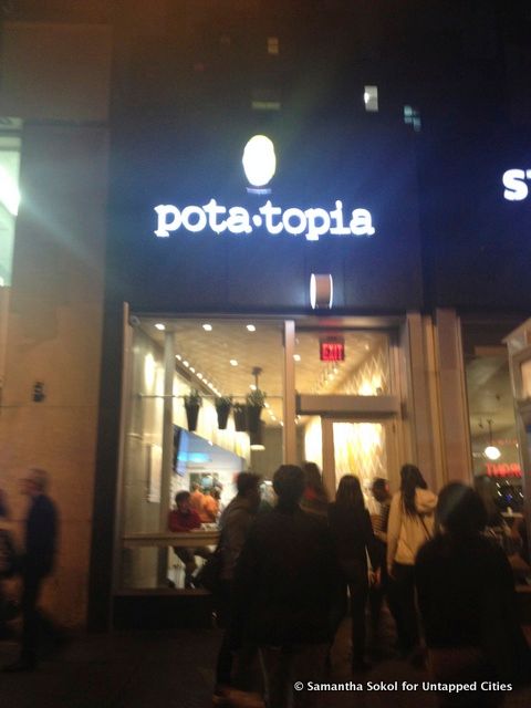 Potatopia restaurant eat food yummy east village new york untapped cities samantha sokol