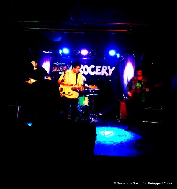 Ski lodge concert arlene's grocery stanton street lower east side new york untapped cities samantha sokol