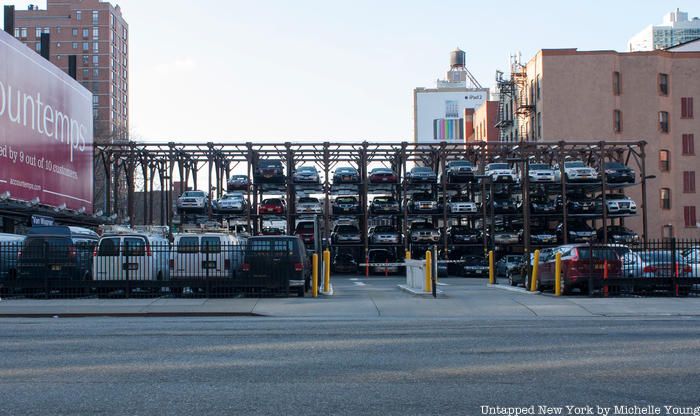 Stackable parking lot