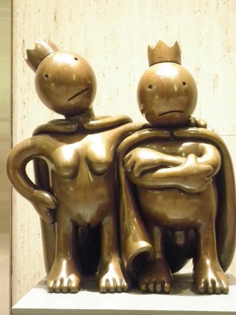 Tom Otterness-Superhero-Privates Exposed-NYC-Midtown