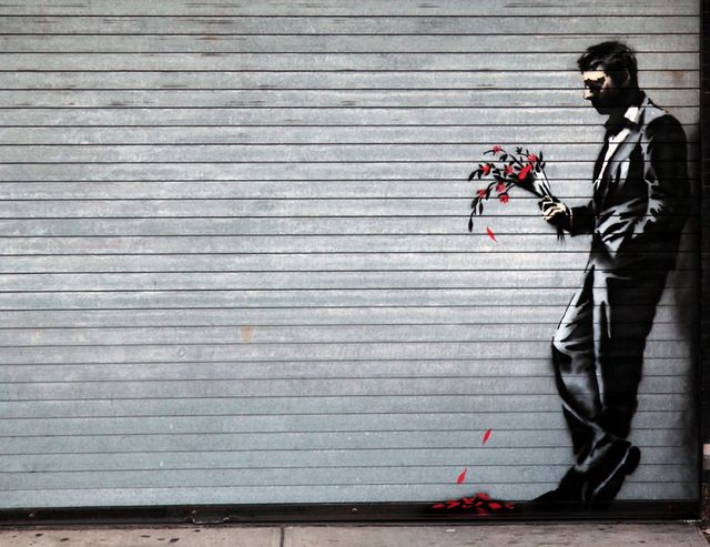 Waiting in Vain at the Door of the Hustler Club-Banksy-Hells Kitchen-2