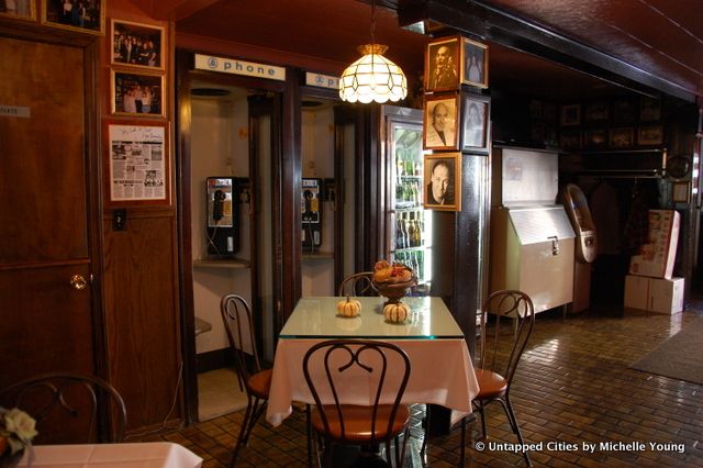 Bamonte Restaurant-Williamsburg-Vintage Phone Booths-Brooklyn-NYC