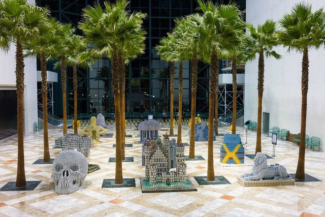 Canstruction at Brookfield Place-World Financial Center-City Harvest-NYC