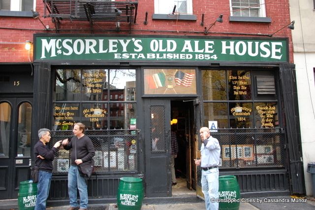 mcsorley's old ale house-oldest surviving bars-washington square-nyc