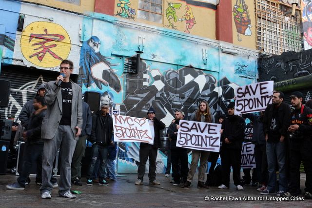 Artists, teachers, students, and neighbors shared personal stories about 5 Pointz.