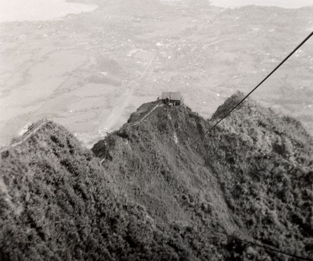 Stairway to Heaven-Haiku Steps-Vintage Photo-Hawaii-Oahu-2