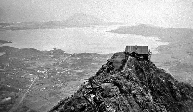 Stairway to Heaven-Haiku Steps-Vintage Photo-Hawaii-Oahu-3