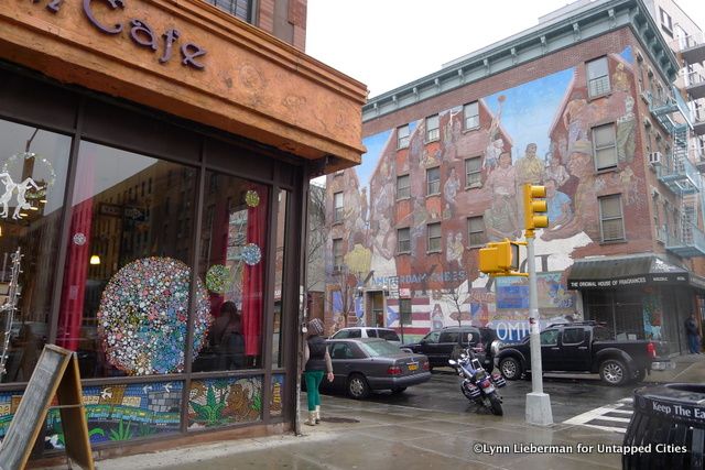 The Spirit of East Harlem on the corner of E. 104th St and Lexington Ave.