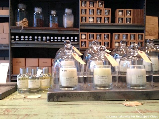 Le Labo perfume shop candles NYC Untapped Cities