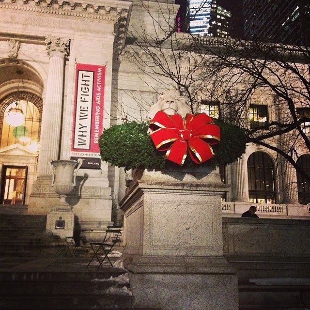 nypl- public library- lions- midtown- manhattan- nyc