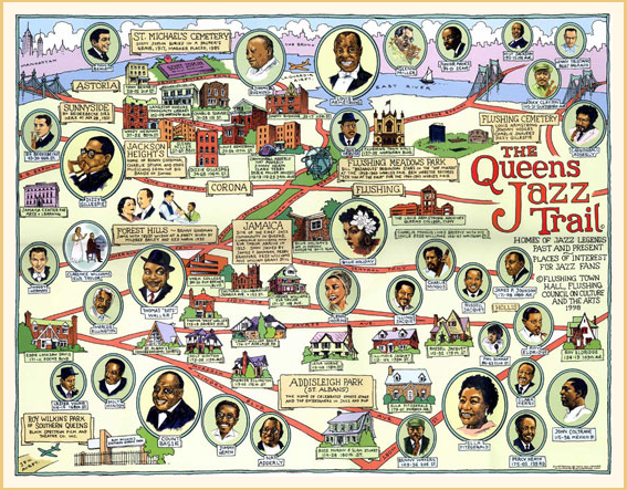 Queens Jazz Trail Untapped Cities fun maps