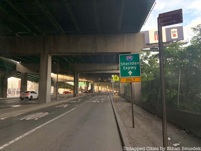 Sheridan Expressway sign