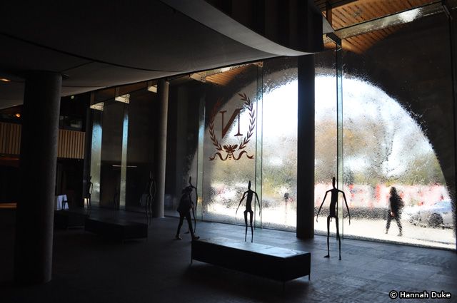 Water wall NGV - Melbourne Now - Australia - Contemporary Art Festival - CBD - Melbourne - Untapped Cities - © Hannah Duke