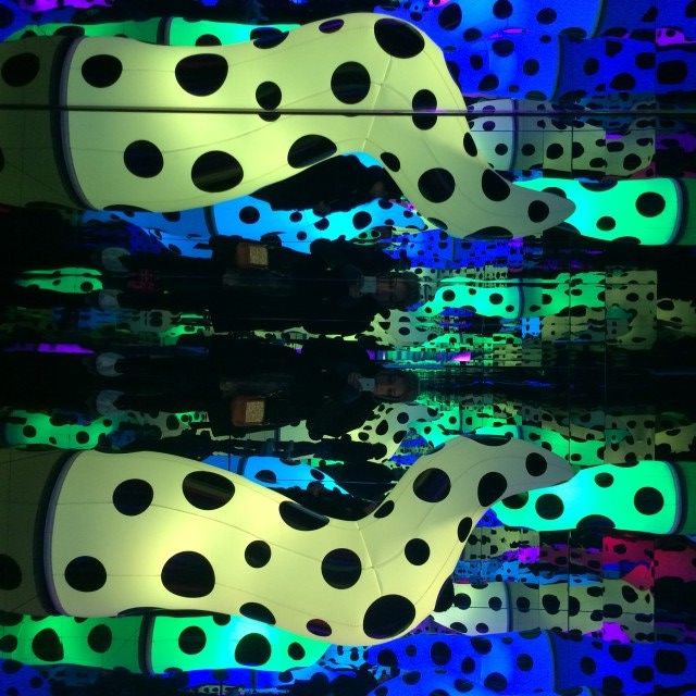 Yayoi Kusama-David Zwirner Gallery-I Who Have Arrived in Heaven-Exhibition-Chelsea-NYC_Love_Is_Calling2