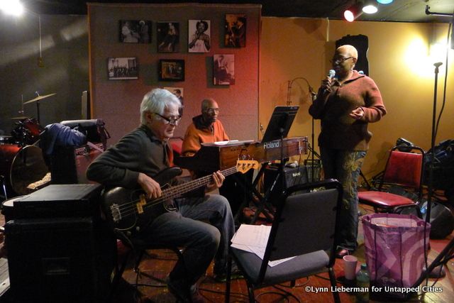 The Nina Weston Trio in Rehearsal 