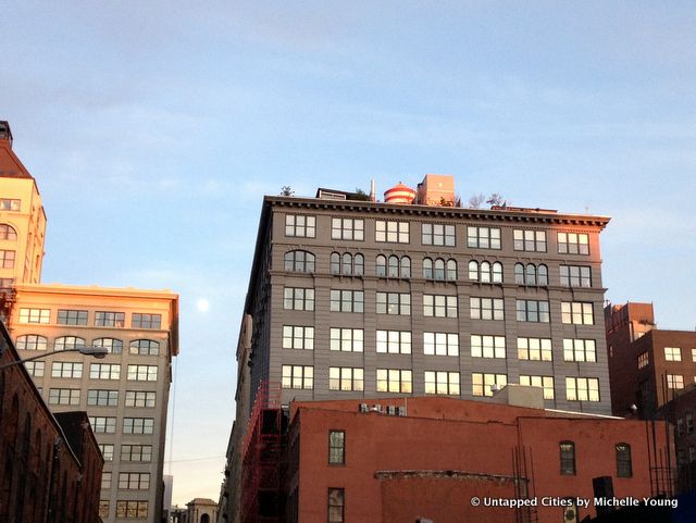 Dumbo Water Tower-Striped-Red-White-Brooklyn