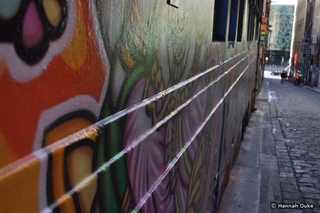 Hannah Duke for Untapped Cities - Hosier Lane - Laneways - Melbourne