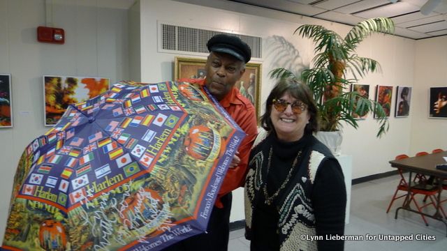 I was with Franco at his solo show at the State Office Building in Harlem