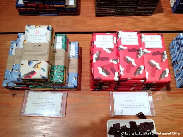 Mast Brothers single origin chocolate bars Williamsburg Brooklyn NYC Untapped Cities