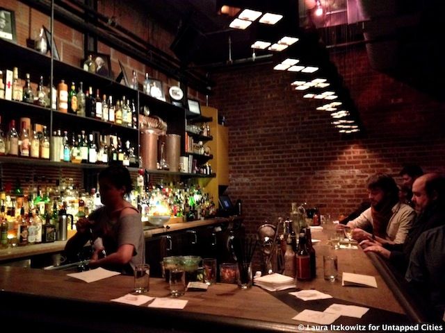 The Shanty bar at NY Distilling Company Williamsburg Brooklyn NYC Untapped Cities