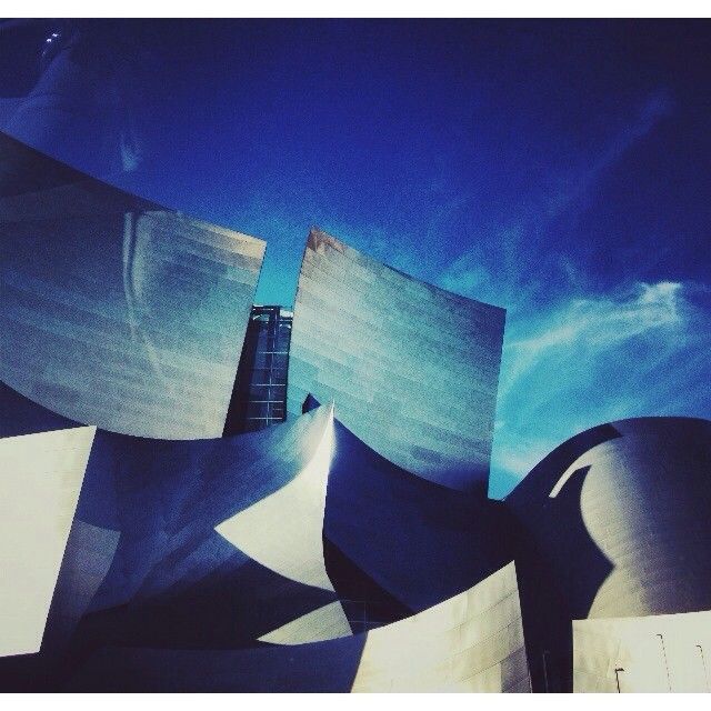 Untapped Cities Instagram pic of the week Disney Concert Hall LA by Larkin Magner