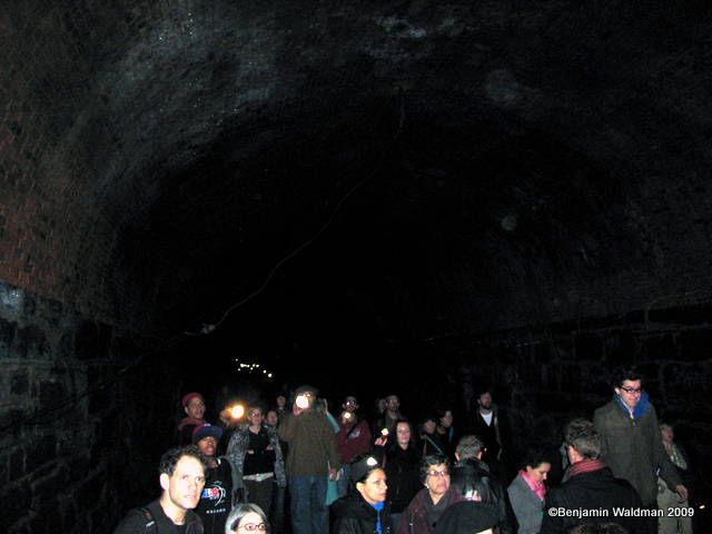 Abandoned Atlantic Avenue Tunnel in Cobble Hill, Brooklyn tour