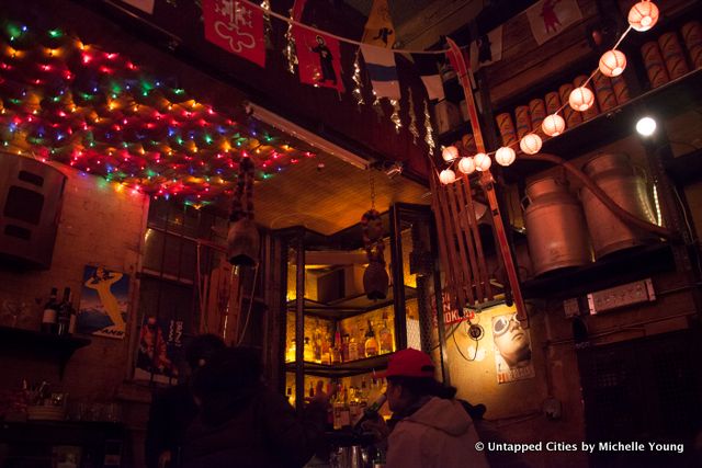 Apres Fondue Ski Chalet-Cafe Select-Nolita-Hidden Restaurant-Cervantes Oyster Shack-NYC