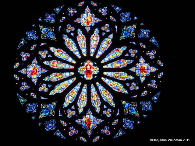 Cathedral of Saint John the Divine Rose Window Stained Glass Window