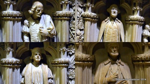 Cathedral of St John the Divine Washington, Lincoln, Shakespeare, and Columbus