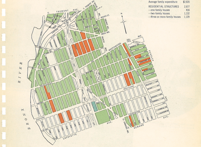 parkchester-park versailles-westchester heights-1940 new york-map-cuny mapping service-nyc-untapped cities-1