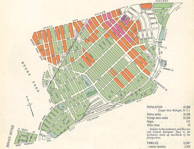 parkchester-park versailles-westchester heights-1940 new york-map-cuny mapping service-nyc-untapped cities-4