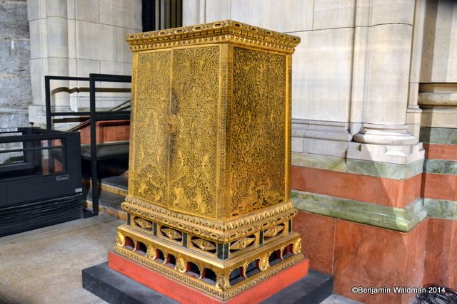 Siamese cabinet gift of king Cathedral of saint john the divine upper west side