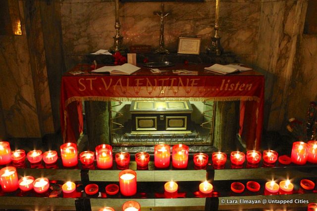 St Valentine remains-Whitefriar St Carmelite Church-Dublin Ireland-Untapped Cities