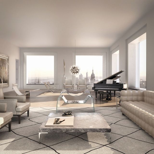 432 Park Avenue living room